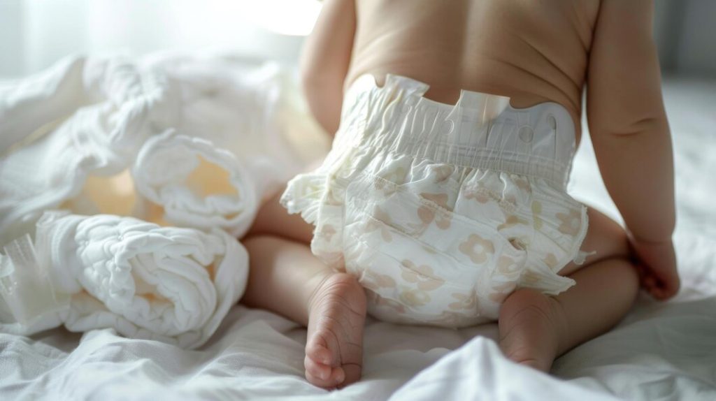 پوشک خونی نوزاد