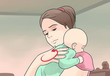 بهترین روش آروغ گرفتن نوزاد